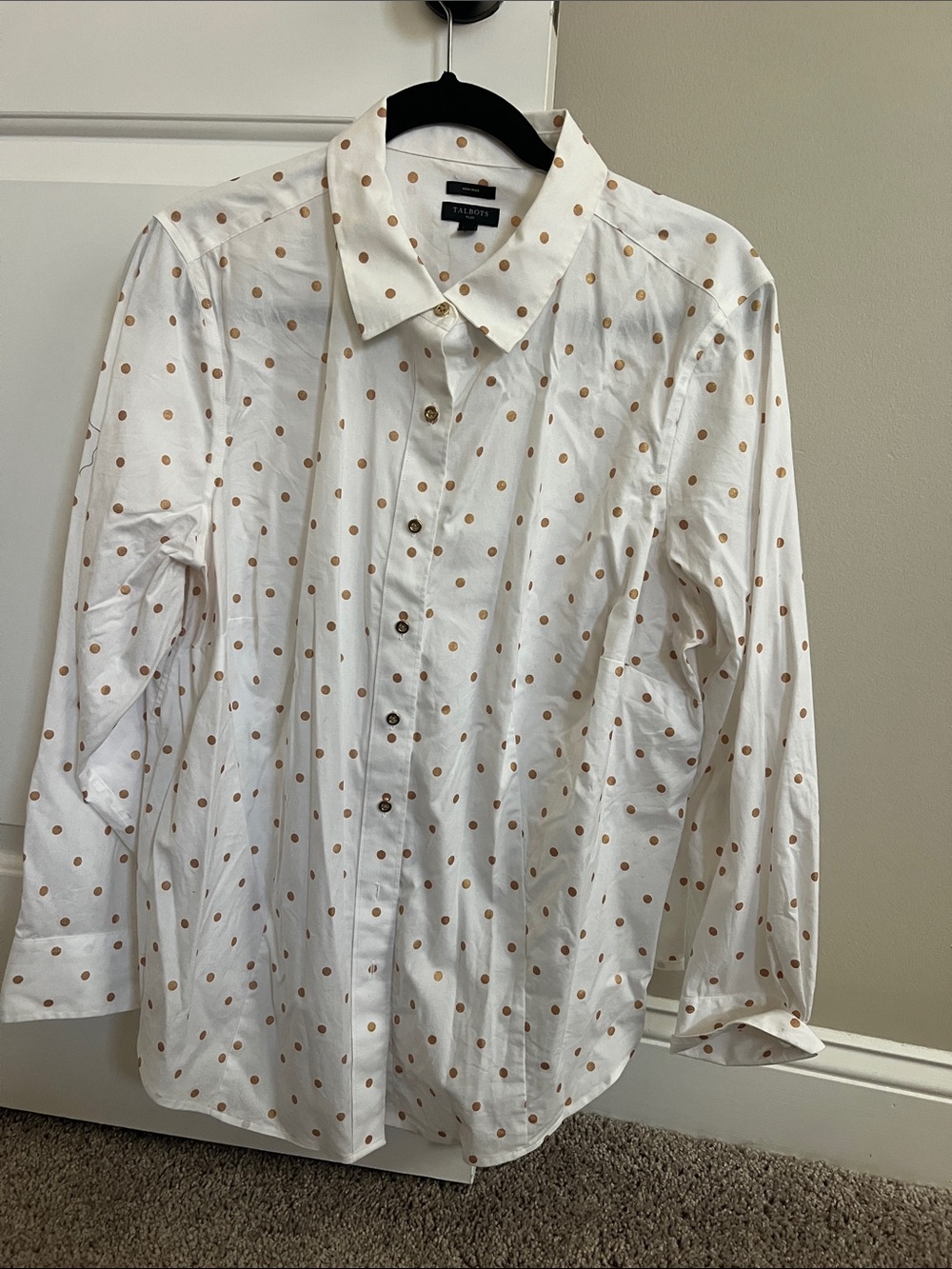 Talbots Plus Button-Up Blouse – Size 16W